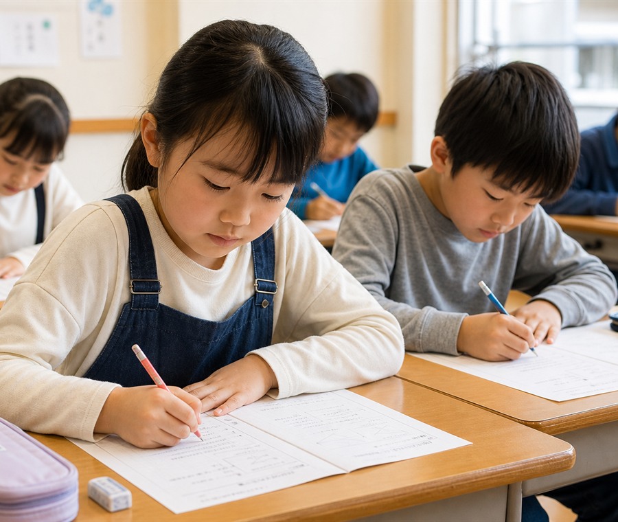 学習のようす
